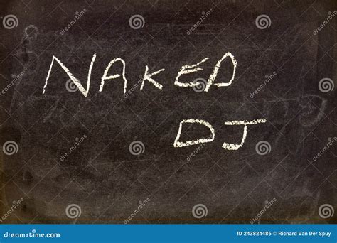 The Term Naked Dj Stock Photo Image Of Information
