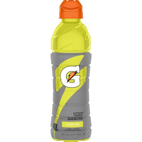 Gatorade Lemon Lime Flavored Thirst Quencher SmartLabel