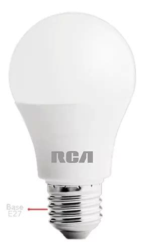 Foco Led 12w Luz Fría Omnidireccional Rca 5pz