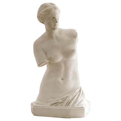 Nude Woman Sitting On A Balustrade Plaster Statue By Frederic Brou 20th C For Sale At 1stDibs