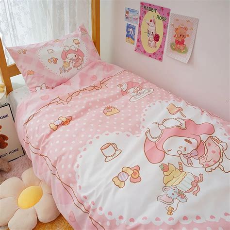 Sanrioed Cinnamoroll Kawaii Anime Série de Desenhos Animados My Melody