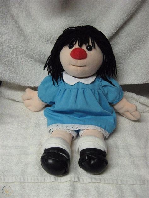 Vintage 1995 Big Comfy Couch Molly Rag Plush Doll 17”