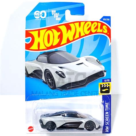 Hot Wheels Aston Martin Valhalla Concept Silver E Shopee Malaysia
