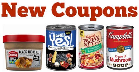 New Campbell’s Soup Coupons!