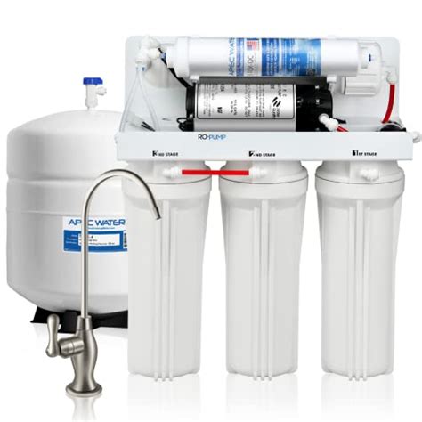 Apec Water Systems Ro Pump 120v Top Tier Ultra Safe Reverse Osmosis