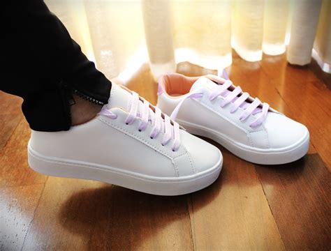 Tenis Feminino Branco Nude Cadar O Feminissi Shopping De Cal Ados Femininos