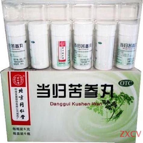Дан Гуй Ку Шэнь Вань для поддержания здоровья ЖКТ, 6 флаконов купить на ...