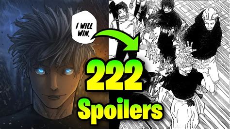 Jujutsu Kaisen Spoilers Jujutsu Kaisen Chapter Leaks