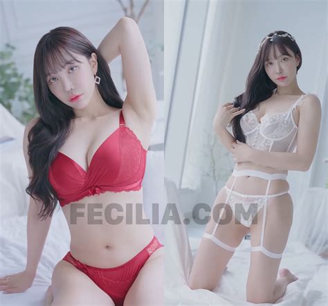 Video Of Korean Model Wearing Sexy Lingerie Big Breasts Big Butt Lingerie Try On V371