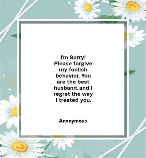 150 Sincere Sorry Messages For Husband And Apology Quotes Boomsumo