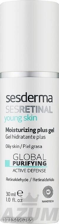 Sesderma Гель для лица Sesretinal Young Moisturizing Plus Gel 30мл ...