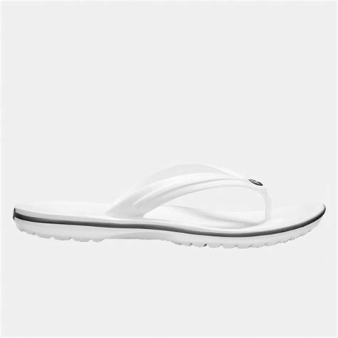 Crocs Crocband Flip Unisex Σαγιονάρες Άσπρο 11033-100