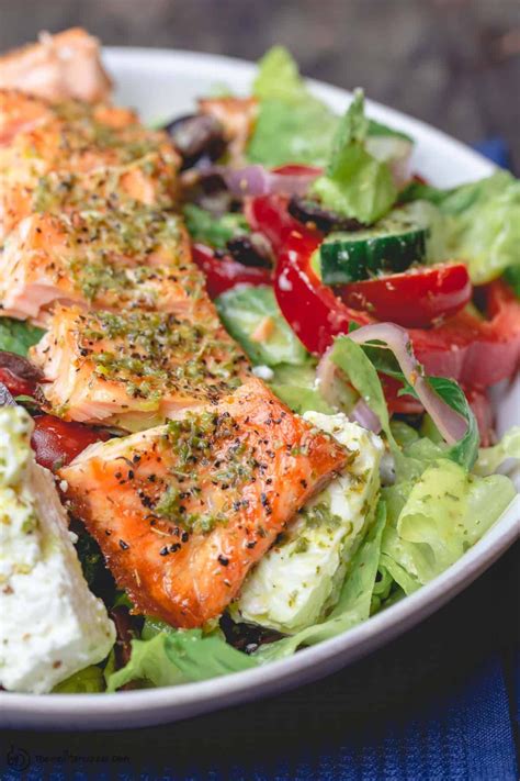 Youll Love This Easy Wholesome Salmon Salad Baked Salmon With A