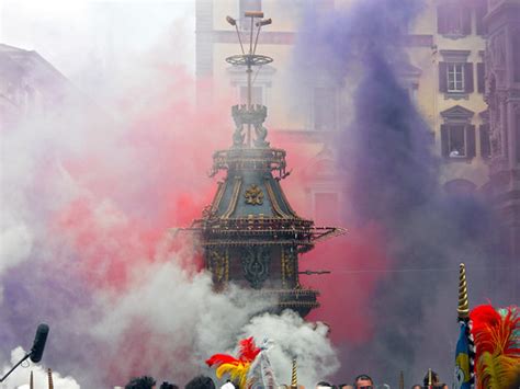 Firenze Pasqua Scoppio Del Carro I Fumi Che Precedon Flickr