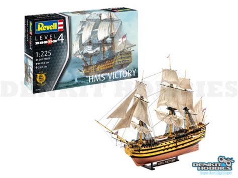 HMS VICTORY PLASTIC MODEL KIT 1/225 REVELL - Denkit Hobbies