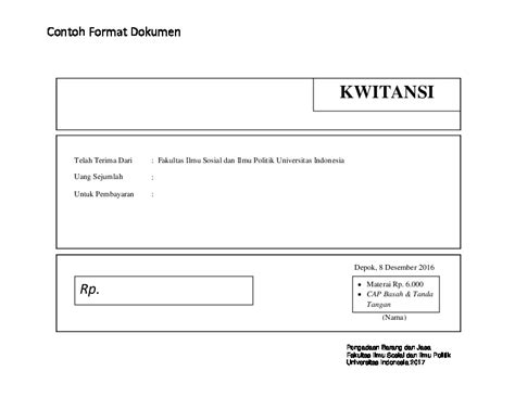 kwitansi pdfcoffeecom