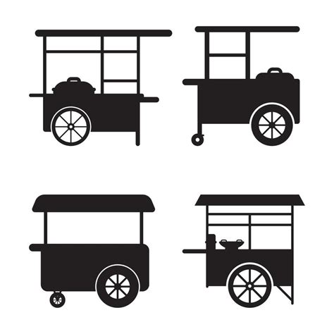 cart icon vector  vector art  vecteezy