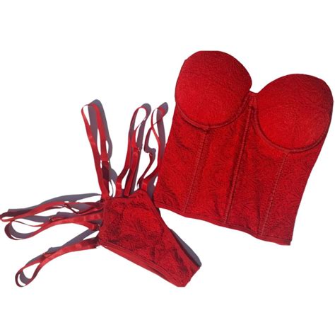 Lingerie Espartilho Versalhes Lingerie Feminina Segredo Lacrado Usado Enjoei