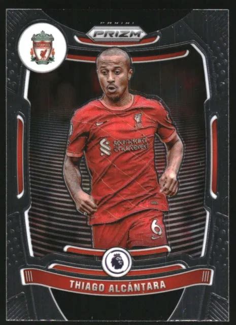 2021 22 PANINI PRIZM Premier League Anglaise 85 Thiago Alcantara EUR 1