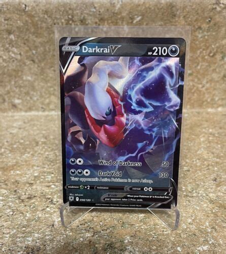 Darkrai V 098 189 Astral Radiance Ultra Rare Pokemon Card NM Mint L2