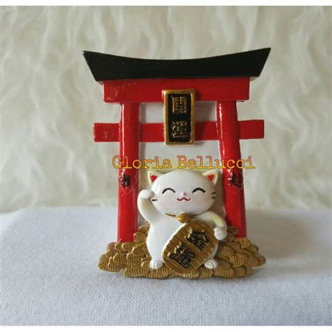 Jual Souvenir Fridge Tempelan Magnet Kulkas Jepang Maneki Neko Japan