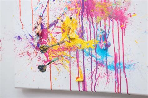 Diy Paint Balloon Art Canvas Makeful Balloon Painting Balloon Art