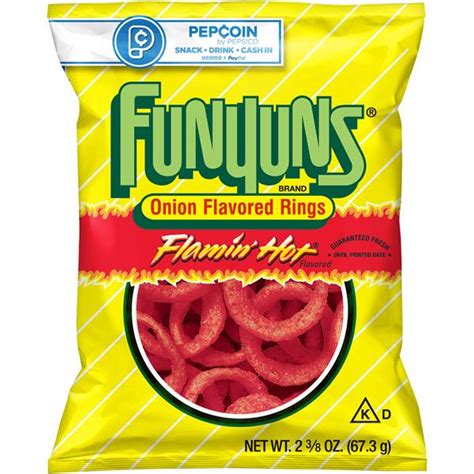 Funyuns Flamin Hot Onion Flavored Rings Hy Vee Aisles Online Grocery Shopping