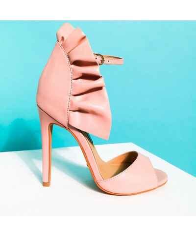 Nude καλοκαιρινά γυναικεία πέδιλα για γάμο με ψηλό τακούνι από το E goddess gr GLAMI gr