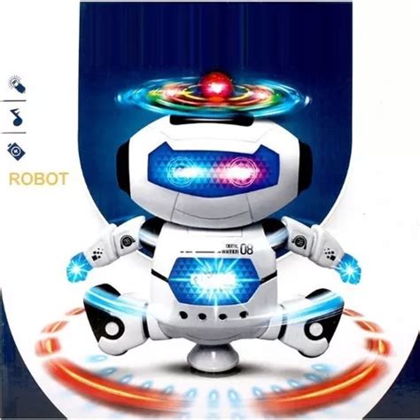 Robo Dan Arino Gira Gira Graus Brinquedo Luz Som