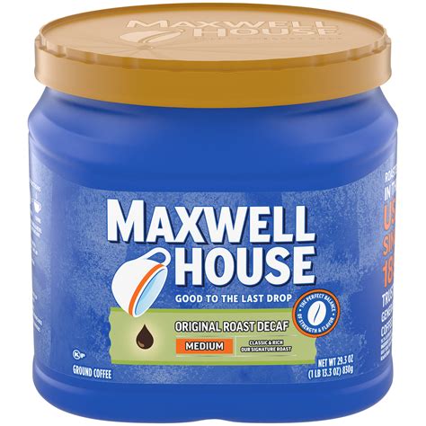 Maxwell House The Original Roast Decaf Medium Roast Ground Coffee 29 3