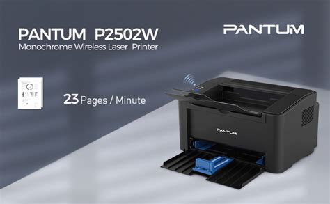 Pantum P2502W Monochrome Laser Printer for Home Office School Student ...