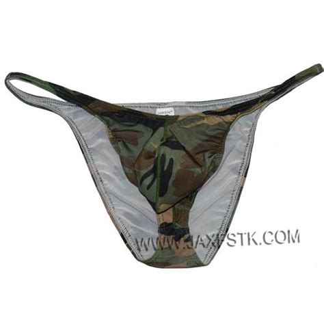 Men Camouflage Trunk Fitness Posing Underwear Hot Beachwear Board Pouch