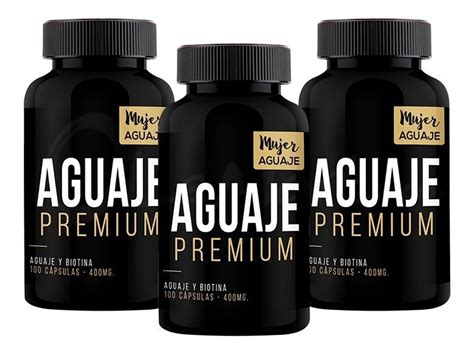 Ripley PACK 03 FRASCOS AGUAJE PREMIUM MUJER AGUAJE 100 CAPSULAS