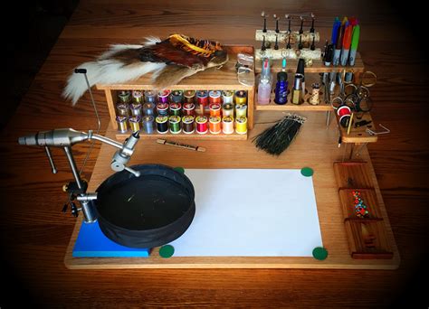 My New Fly Tying Table From Hartman Woodworking Artofit