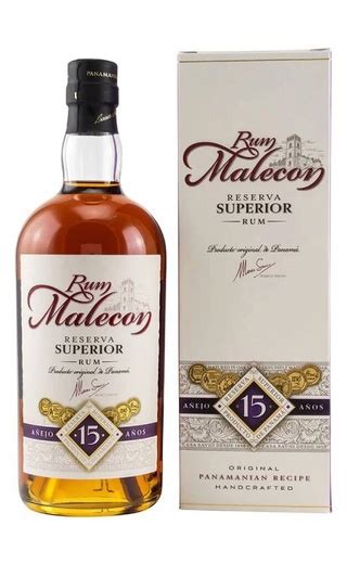 Ром Malecon Reserva Superior 15 Anos цена 0,7 л в коробке 5228 руб ...