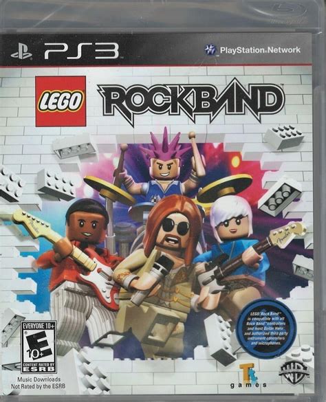 LEGO Rock Band PS3 (Brand New Factory Sealed US Version) Playstation 3 ...
