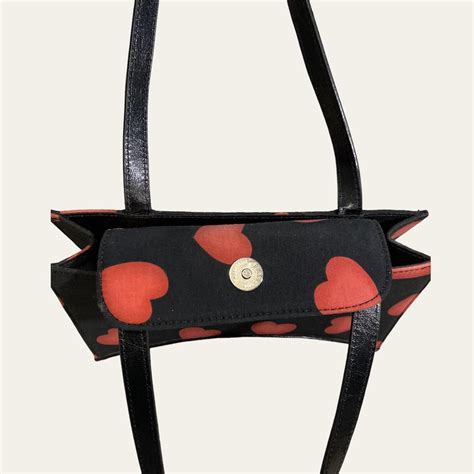 Black And Red Y2k Heart Purse • 🏹details🏹 Brand Depop