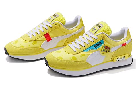 Puma Goes Under the Sea With ‘SpongeBob’ Shoe and Clothing Collection ...