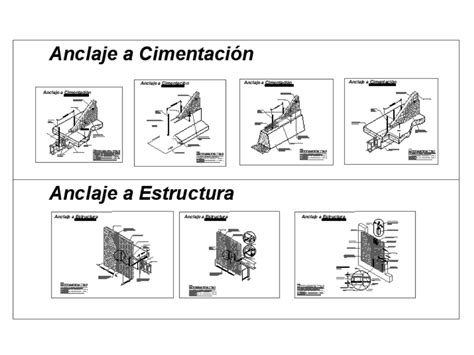 structural details  panel   autocad cad  kb bibliocad