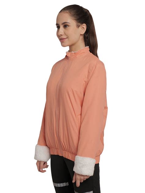 Buy Women Hypawarm™ Jacket With Polar Fleece Lining Coral Pink Online