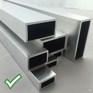 Труба профильная алюминиевая 15х15х2 АД31Т1 квадратная купить за 338 ...