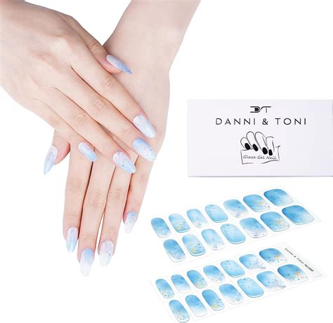 Danni Toni Gel Nagelaufkleber Halbgeh Rtet Gl Nzende Gel Nagellack