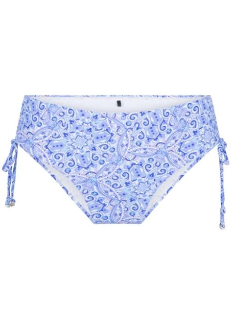 LingaDore Blue Paisley Print Bikini Short Underwraps Lingerie