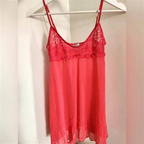Victoria S Secret Intimates Sleepwear Victorias Secret Hot Pink Babydoll Poshmark