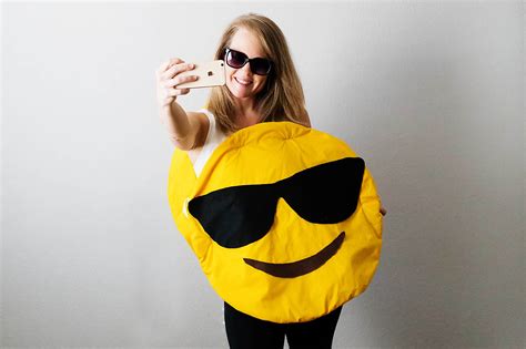 DIY Pineapple and Emoji Costume from Savers