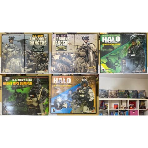 Hot toys 絕版12吋空降系列 軍事人偶 公仔 兵人 蝦皮購物