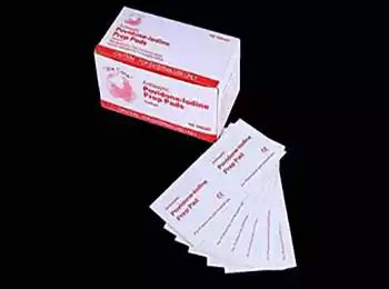 Povidone Iodine Prep Pad with 1% Povidone Iodine