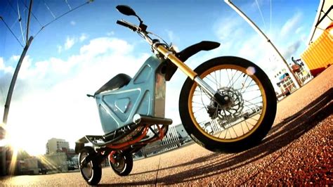 M3e Three Wheel Electric Motorcycle Delivery Tilting Trike Youtube