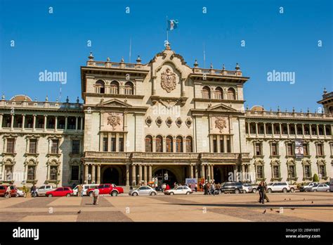 The National Palace Palacio Nacional De La Cultura In Guatemala City