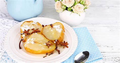 Recette Poires rôties au four aux épices